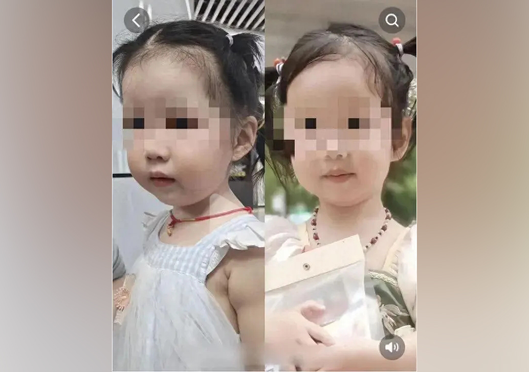 女子稱一女童撞臉女兒要求親子鑒定450.jpg