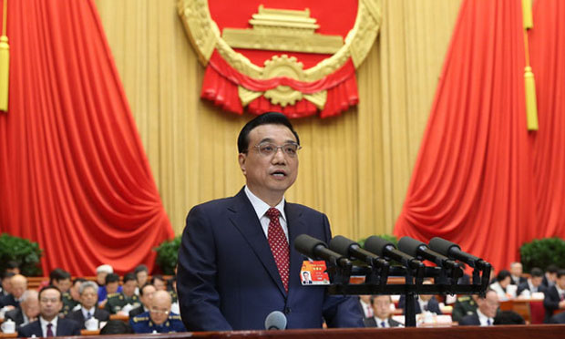 李克強(qiáng)：“雙引擎”驅(qū)動(dòng)中國經(jīng)濟(jì)“雙中高”