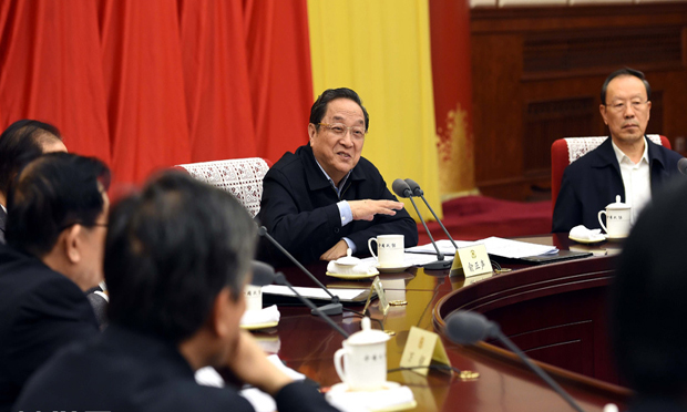 俞正聲主持政協(xié)召開雙周協(xié)商座談會