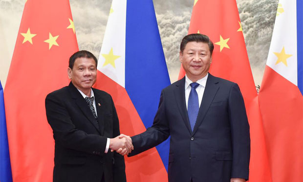 習(xí)近平見杜特爾特談了“三個堅持”