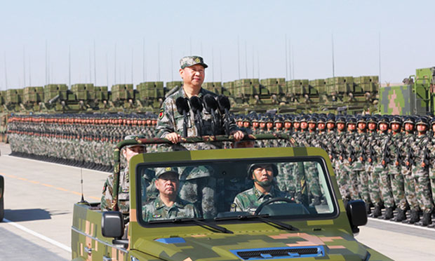 習主席重要講話在受閱官兵中引起強烈反響
